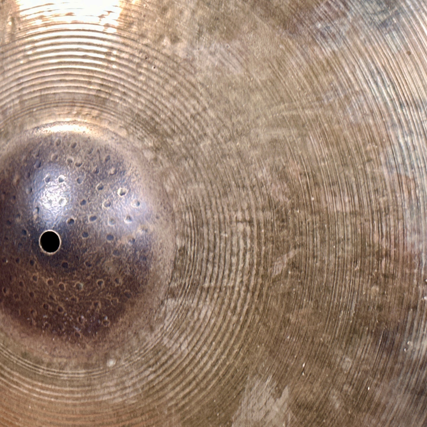 21" Sabian HH Raw Bell Dry Ride Cymbal 3592g