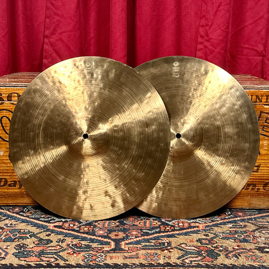 16" Istanbul Agop 30th Anniversary Hi-Hat Cymbal Pair 1038g/1268g *Video Demo*