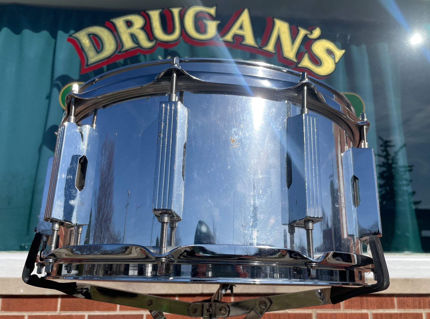 1990s Tama 6.5x14 AW206 Chrome Over Birch Snare MIJ Artwood