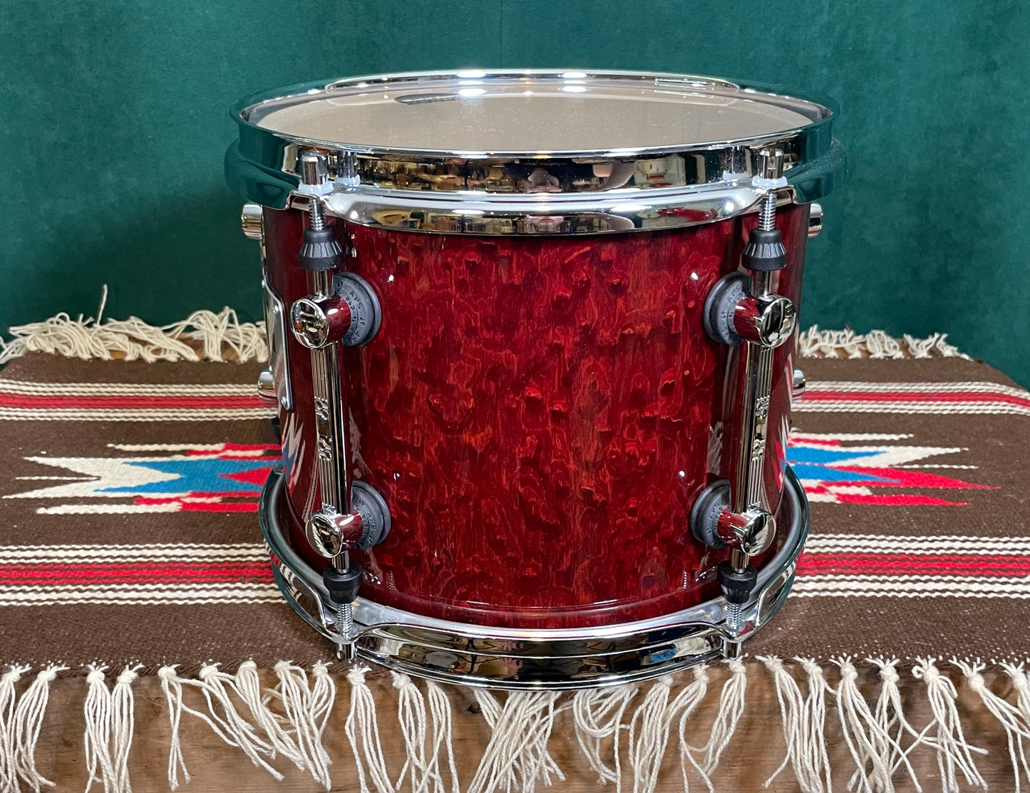 Sonor Designer Series 10" Maple Light Tom Single Stain Red 8x10 10x8