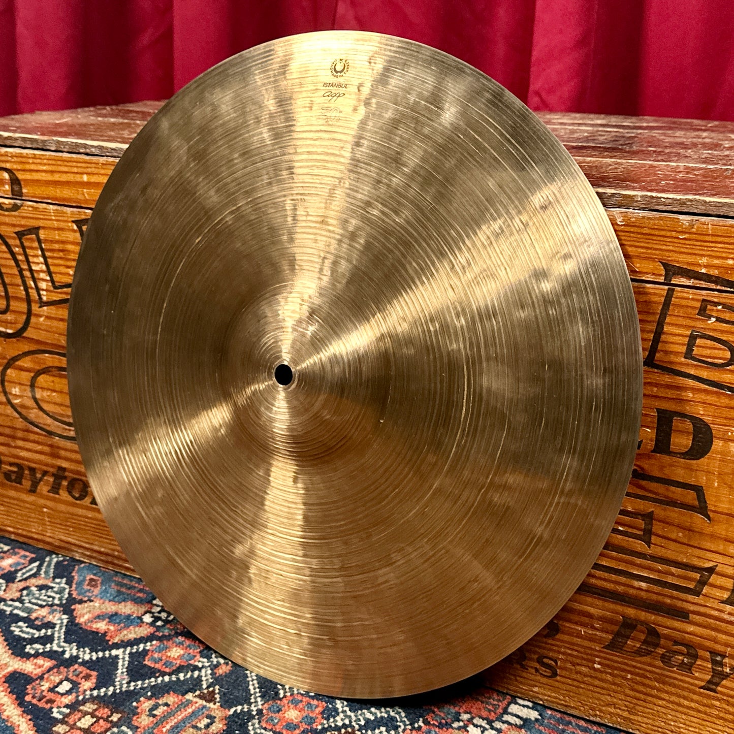16" Istanbul Agop 30th Anniversary Hi-Hat Cymbal Pair 1038g/1268g *Video Demo*