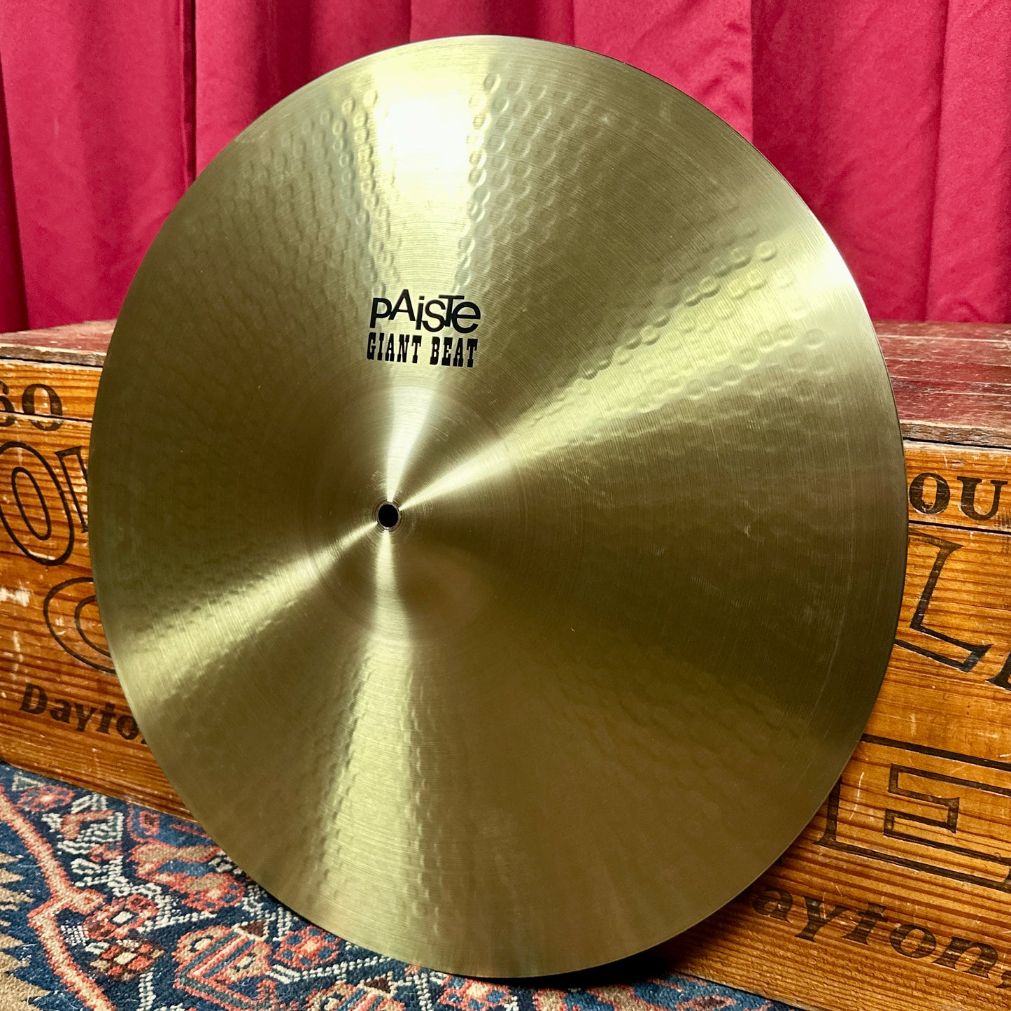 20" Paiste Giant Beat Multifunctional Crash/Ride Cymbal 1860g *Video*