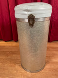 Vintage 1960s Ludwig Canister Throne Silver Sparkle