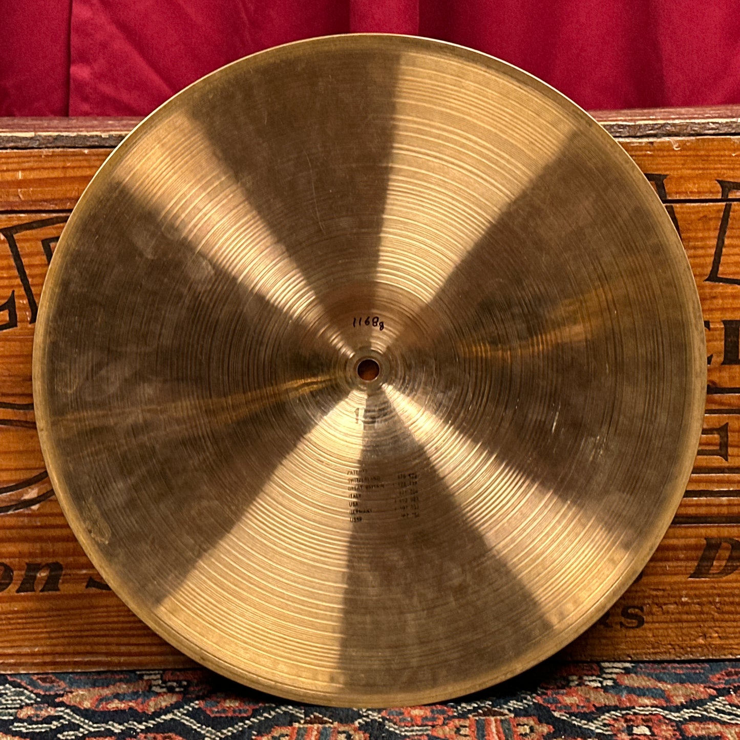 15" Paiste 2002 Black Label 1978 Sound Edge Hi-Hat Cymbal Pair 1168g/1272g *Video Demo*