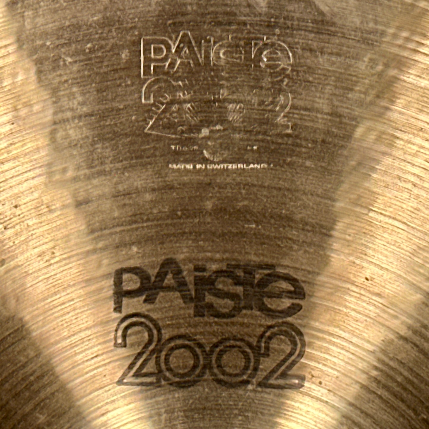18” Paiste 1976 Black Label 2002 Crash Cymbal 1526g