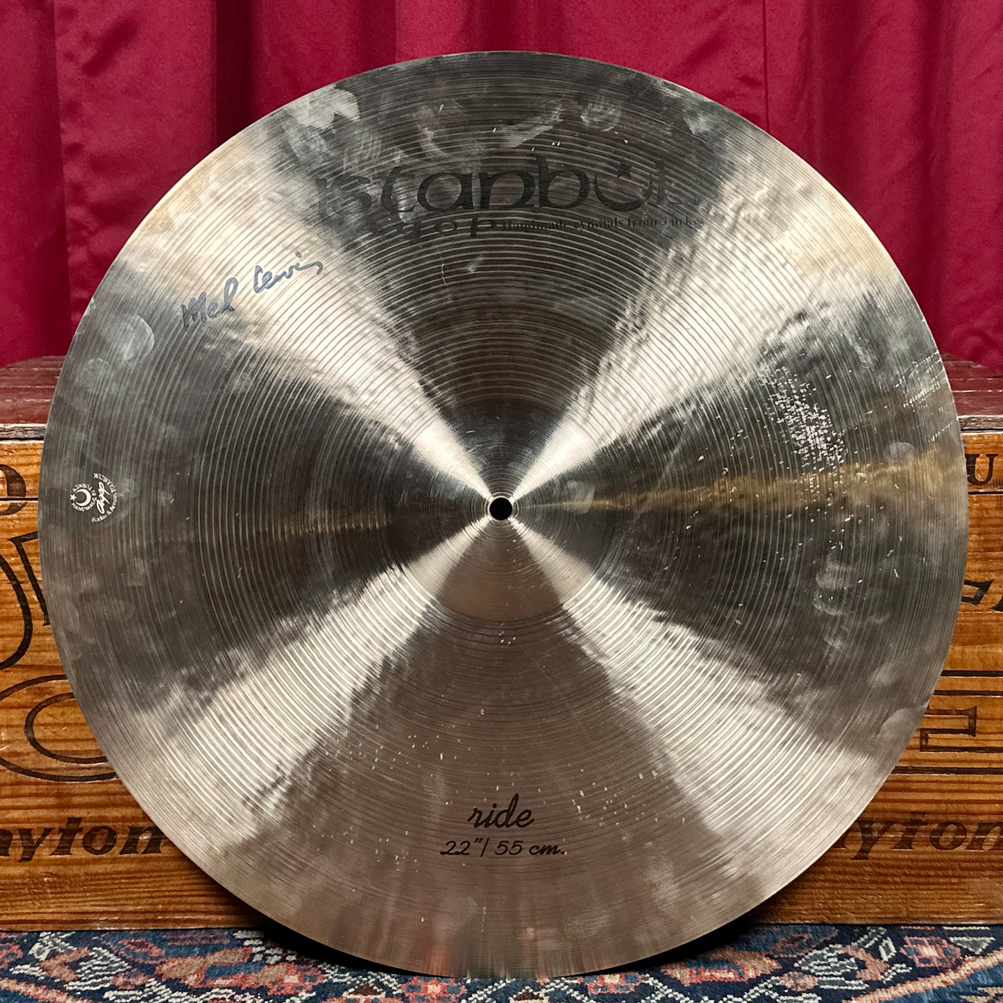 22" Istanbul Agop Signature Mel Lewis Ride Cymbal 2424g *Video Demo*