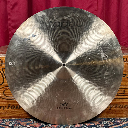 22" Istanbul Agop Signature Mel Lewis Ride Cymbal 2424g *Video Demo*