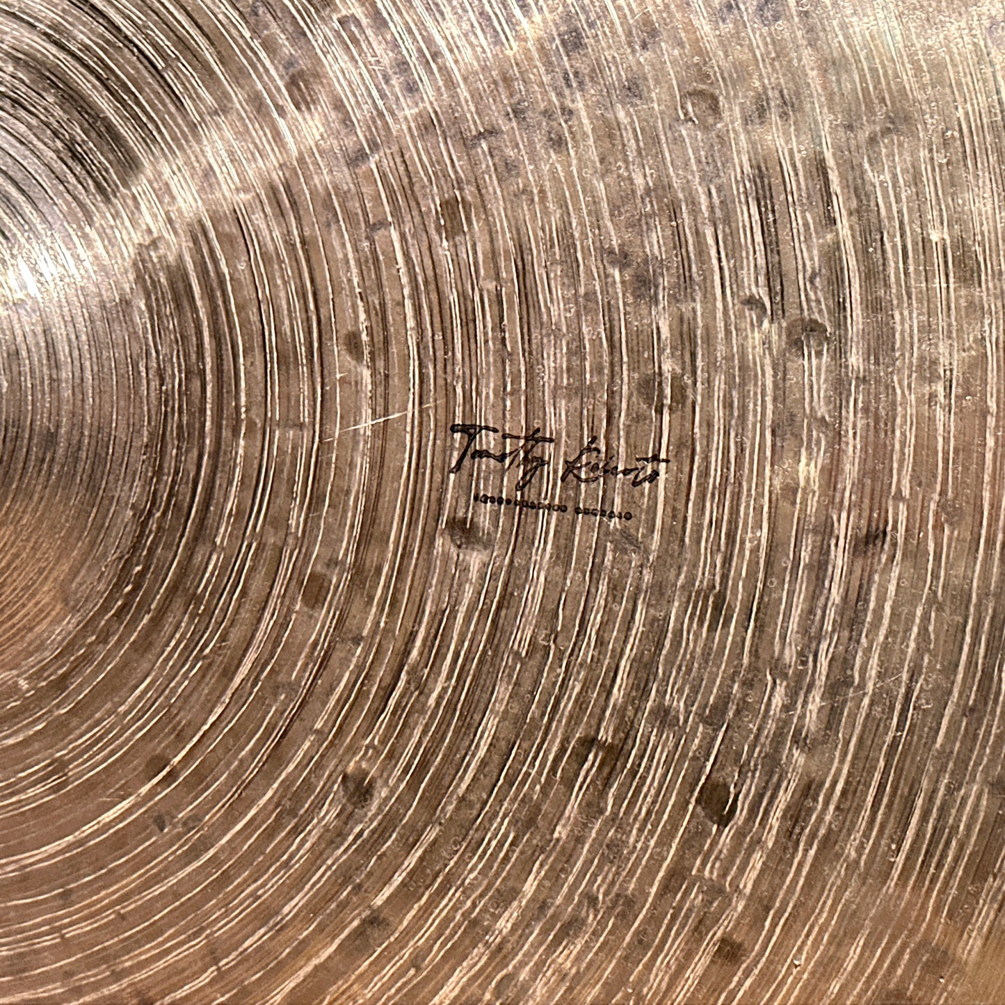 21" Timothy Roberts Tributary 1/2 Turk Ride Cymbal 2111g *Video*