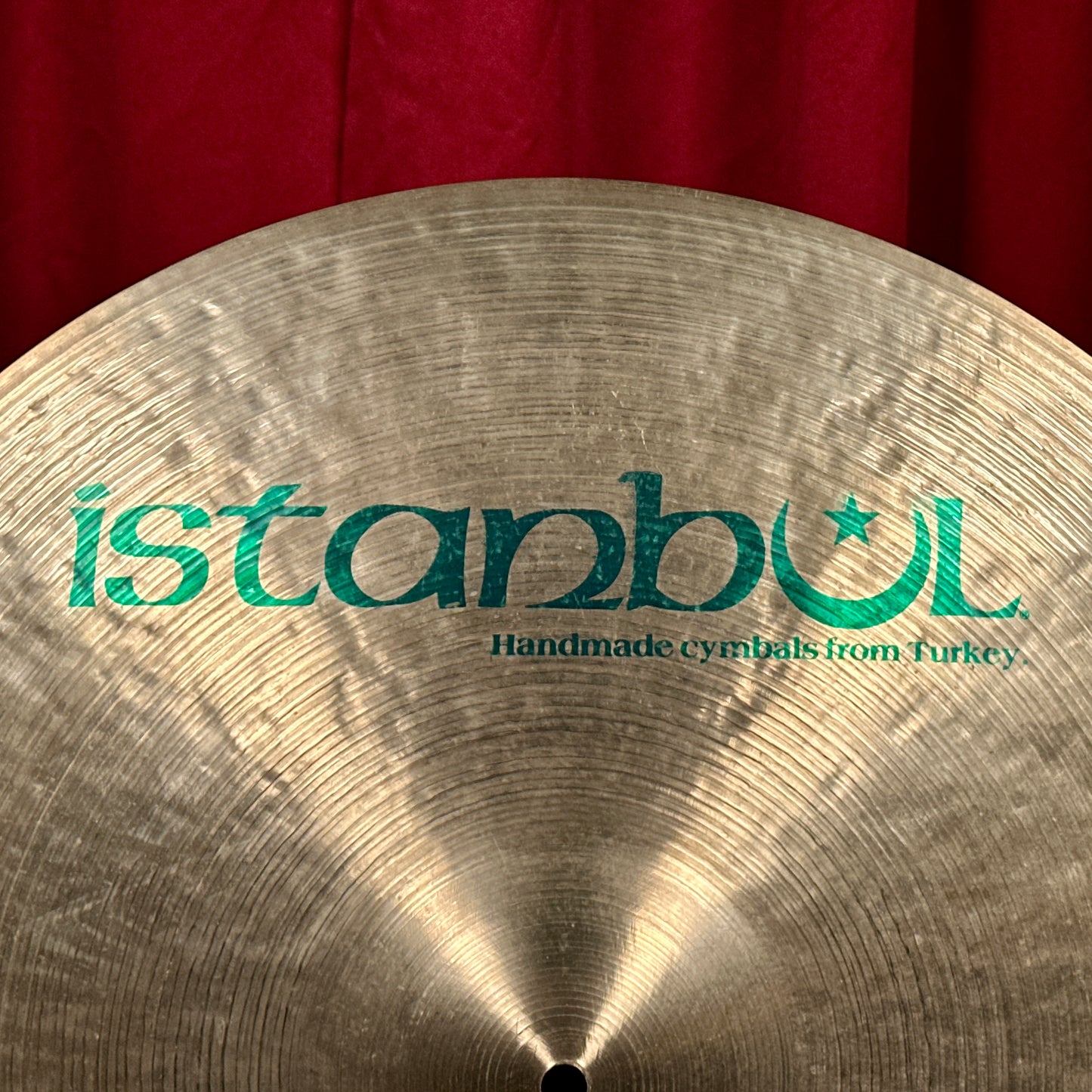 20" Istanbul Pre-Split Green Label Medium Ride Cymbal 2208g *Video Demo*