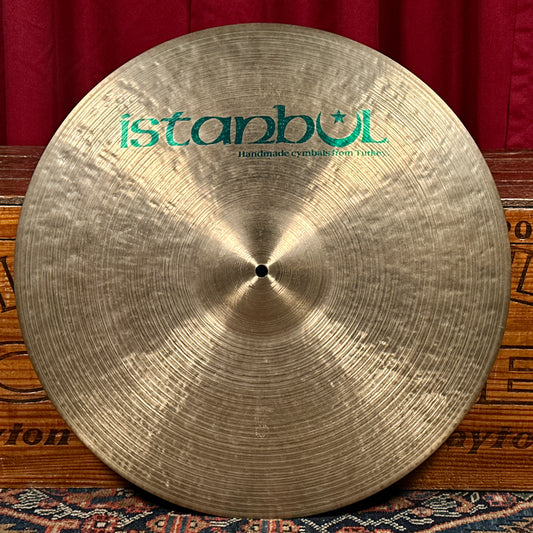 20" Istanbul Pre-Split Green Label Medium Ride Cymbal 2208g *Video Demo*