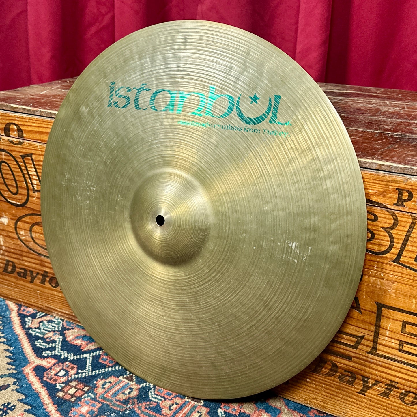 18" Istanbul Agop Mehmet Pre-Split Ride Cymbal 1640g *Video Demo*