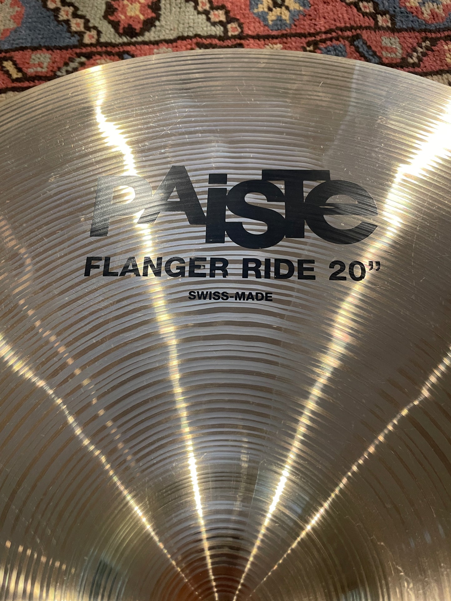 20" Paiste Flanger Ride Cymbal 2154g *Video Demo*