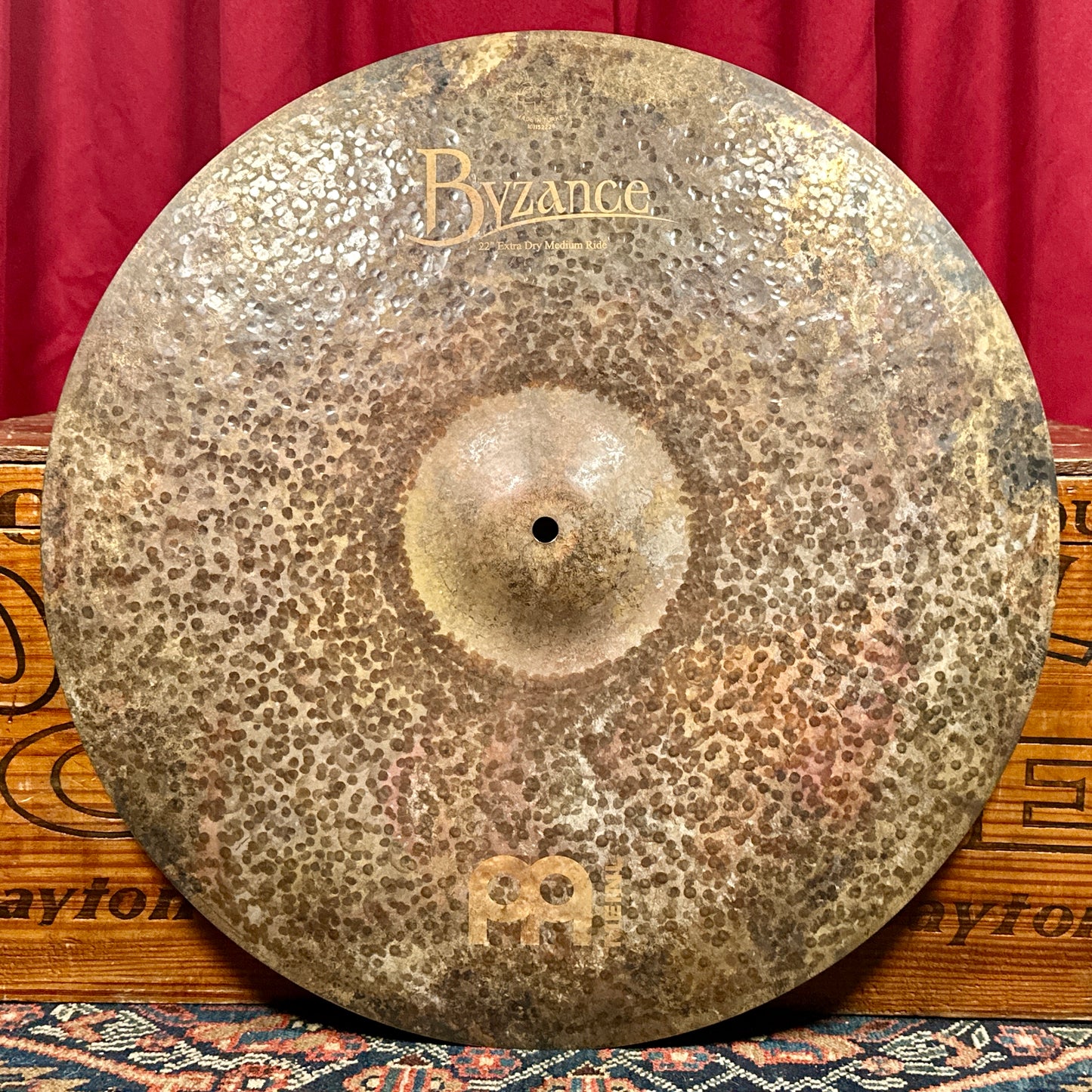 22" Meinl Byzance Extra Dry Medium Ride Cymbal 2744g *Video*