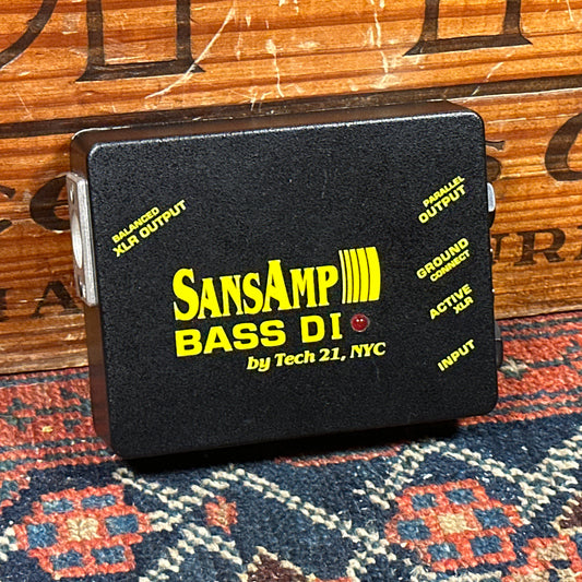 1990s Tech 21 SansAmp Bass DI Direct Box Original Version