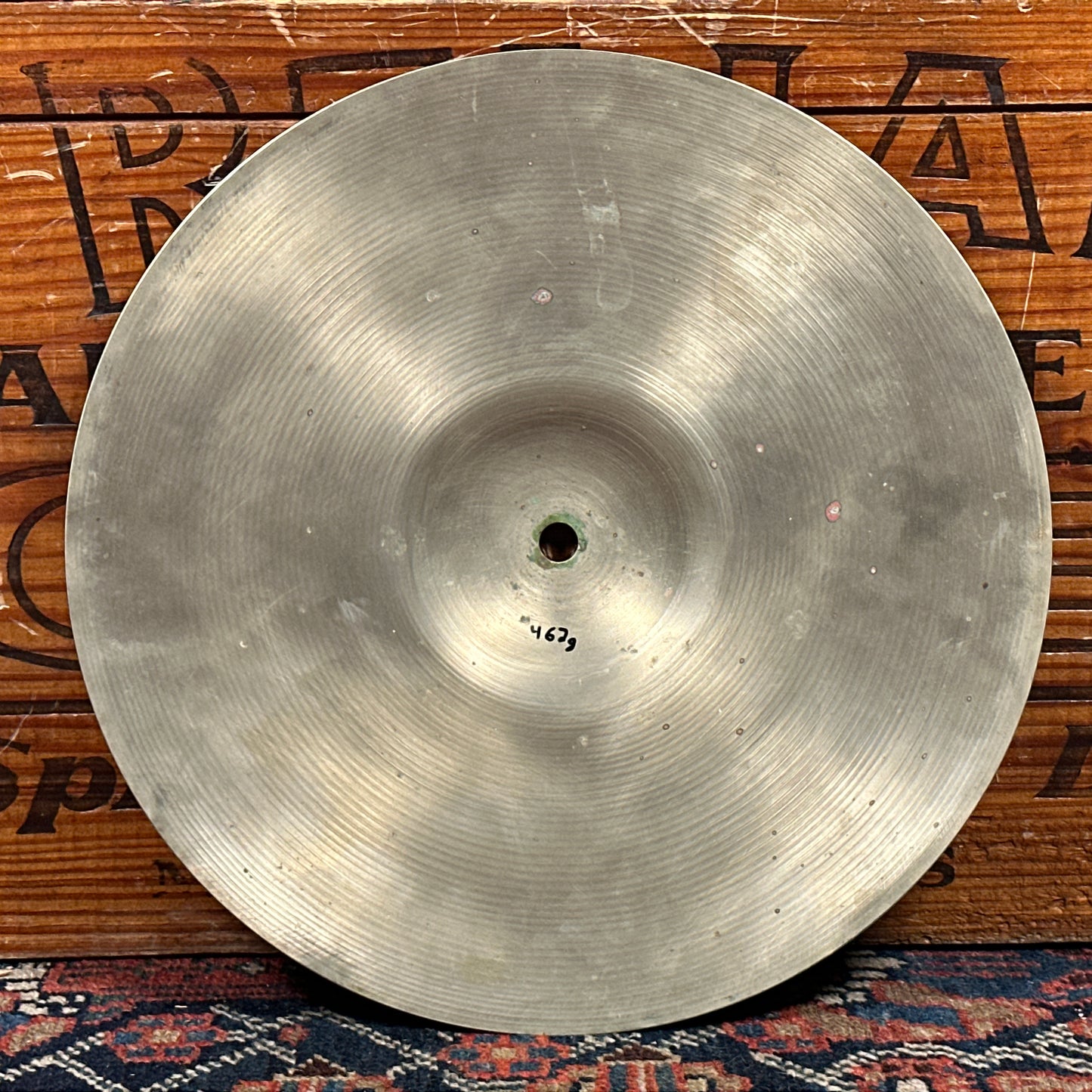 12" Paiste 1960s Ludwig Standard Hi-Hat Cymbal Pair 444g/462g *Video Demo*