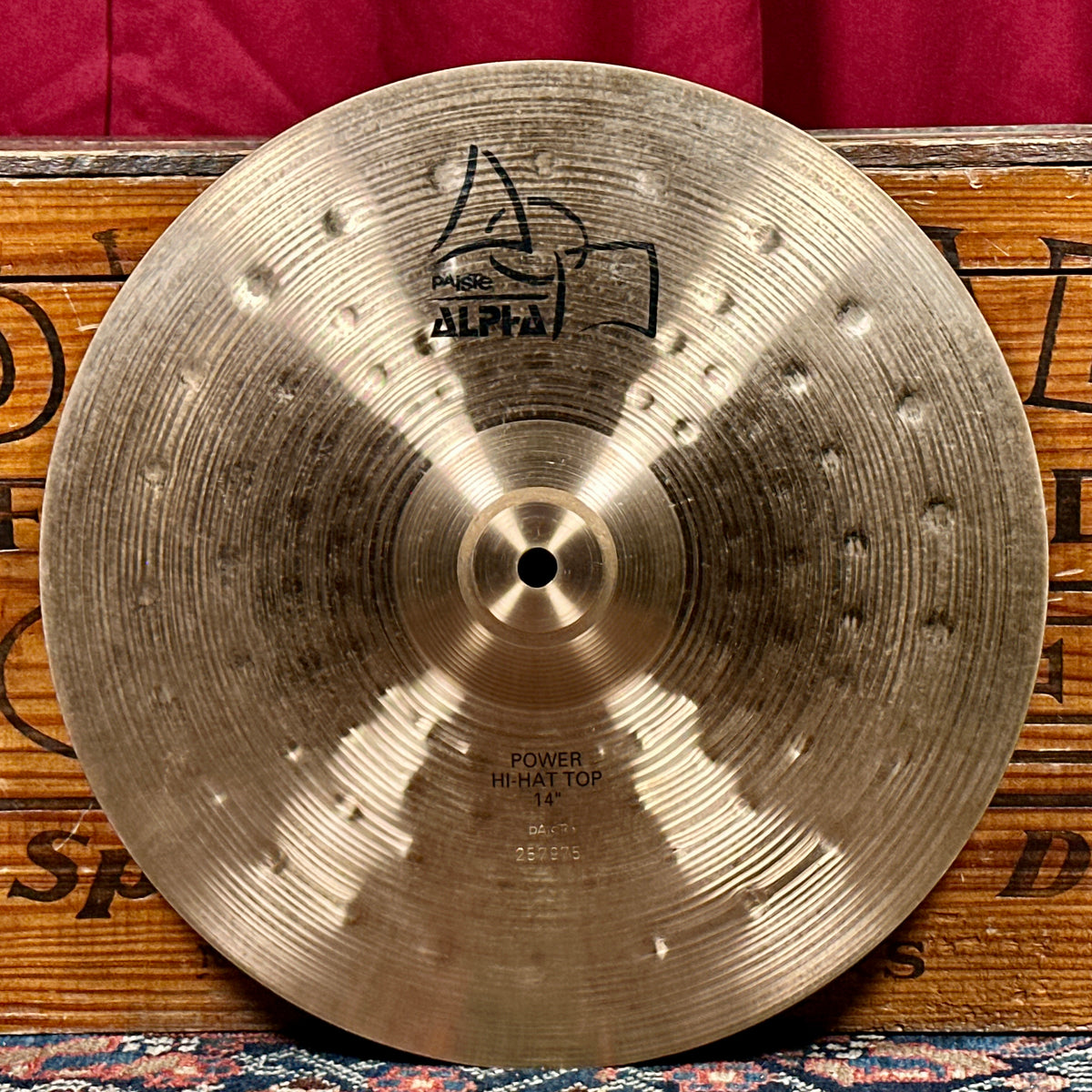 14" Paiste Alpha Power Hi-Hat Cymbal Pair 956g/1136g *Video*