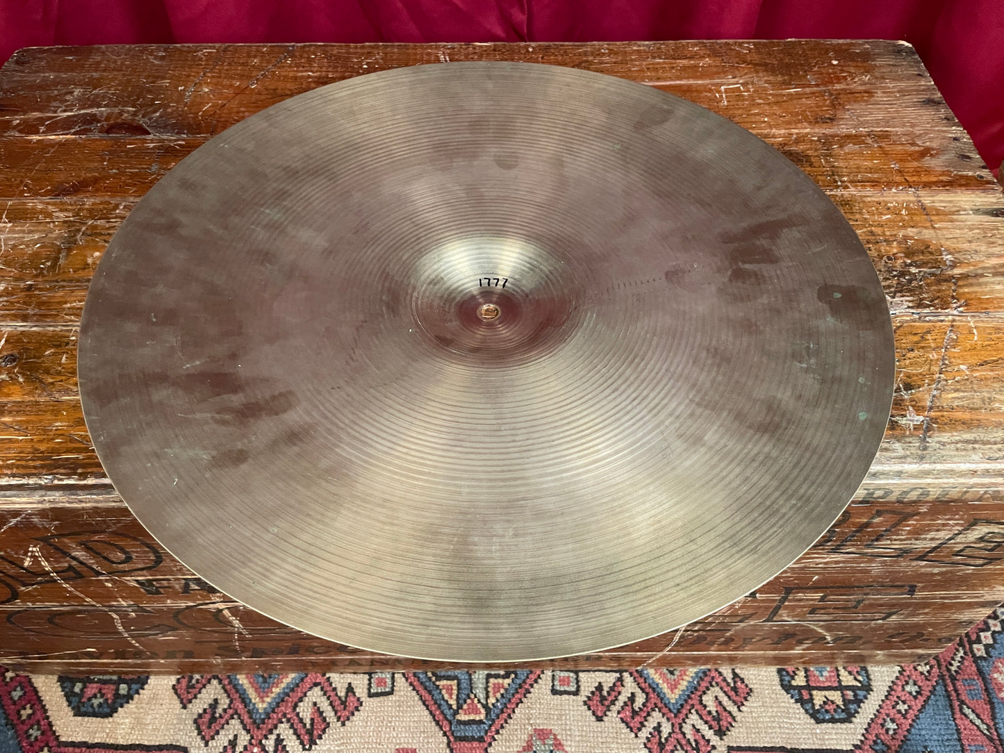18" Paiste Pre-Serial Formula 602 Crash Ride Cymbal 1777g *Video Demo*