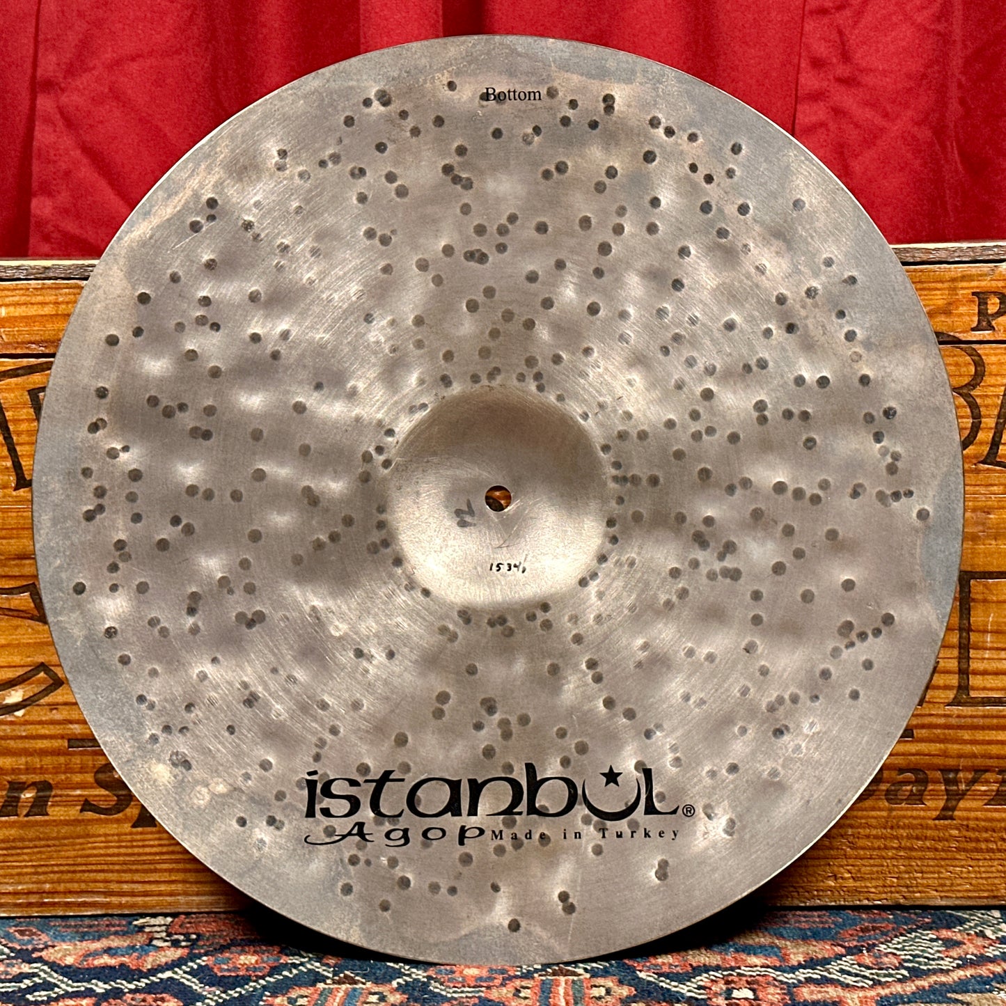 17" Istanbul Agop Xist Dry Dark Hi-Hat Cymbal Pair 1114g/1534g *Video Demo*