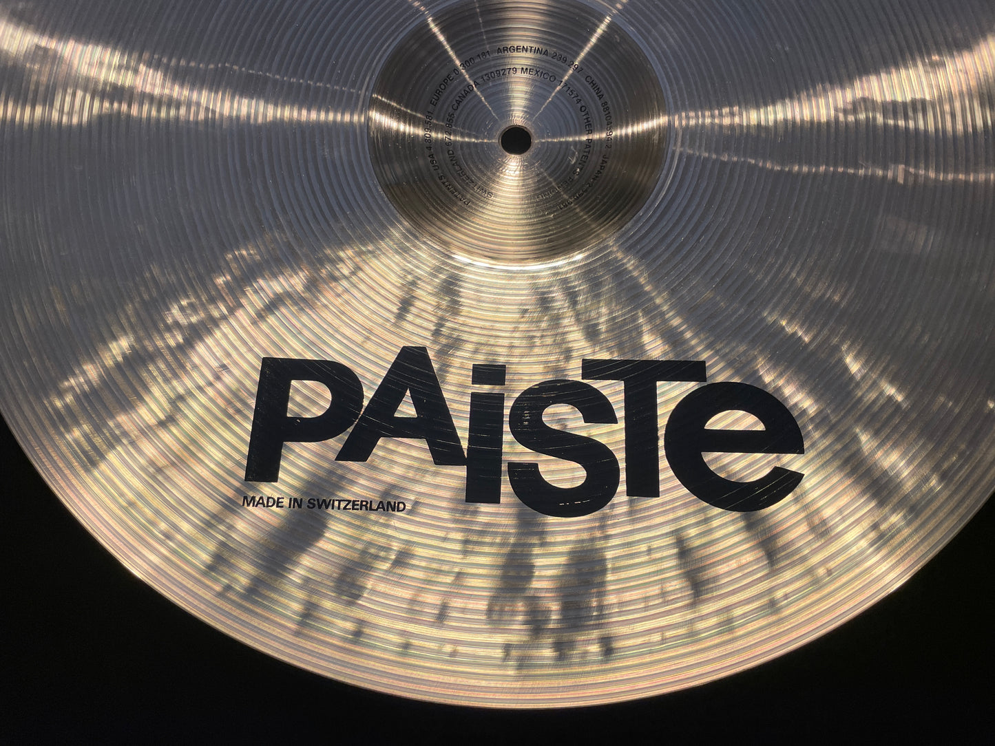 17" Paiste Signature Mellow Crash Cymbal 1116g