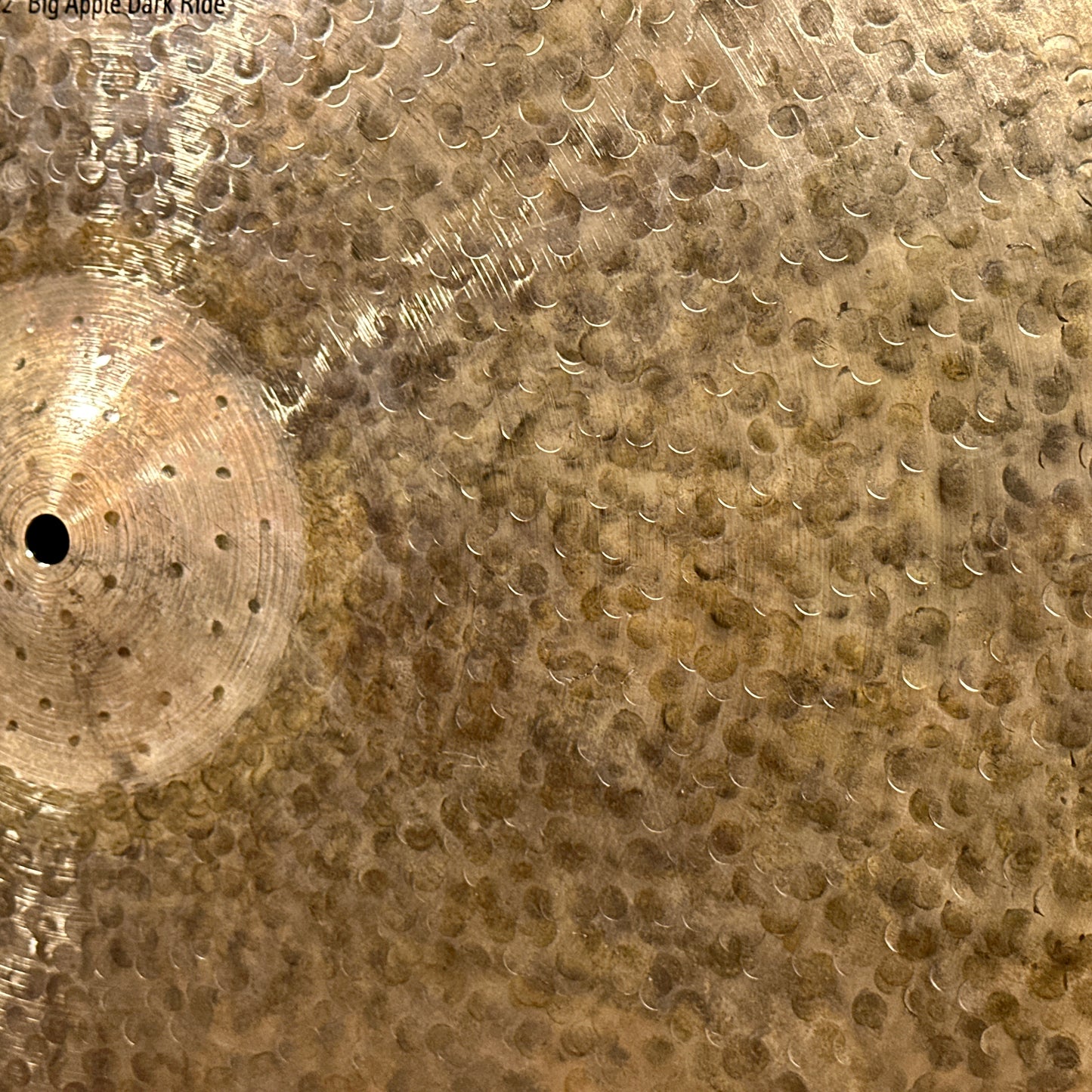 22" Meinl Byzance Dark Big Apple Dark Ride Cymbal 2482g *Video*