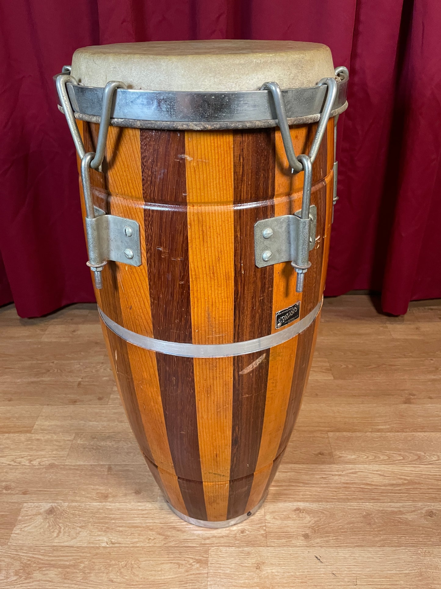 Vintage 1970s Palino Quinto Drum Conga Mexico