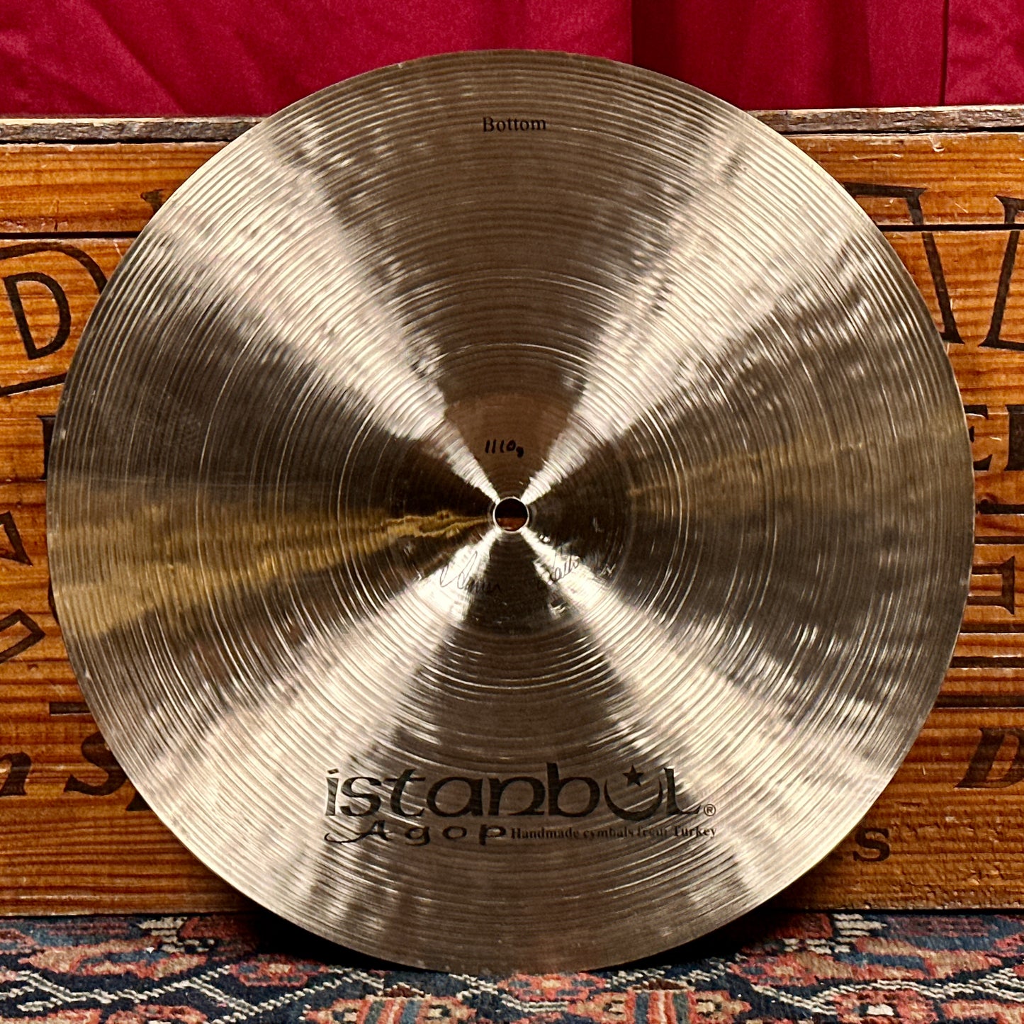 14" Istanbul Agop Traditional Jazz Hi-Hat Cymbal Pair 912g/1110g *Video Demo*