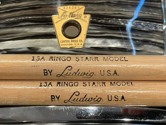 Vintage 1960s Ludwig Ringo Starr 13A Signature Drum Sticks - Rare Find!