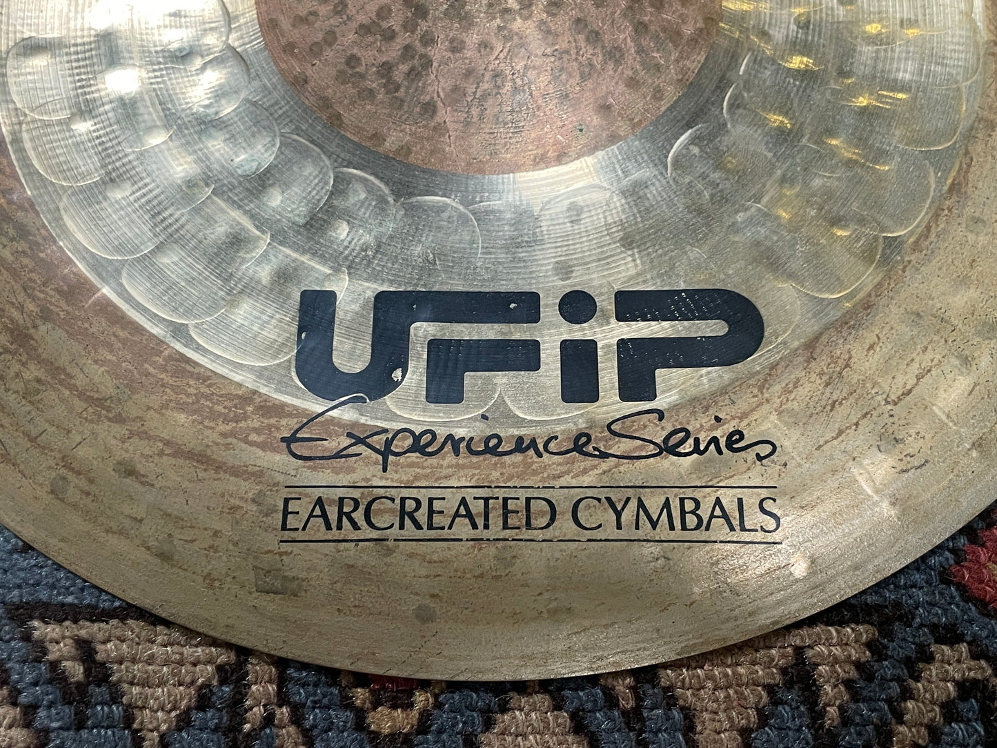 14" UFIP Experience Series Real China Cymbal 650g *Video Demo*