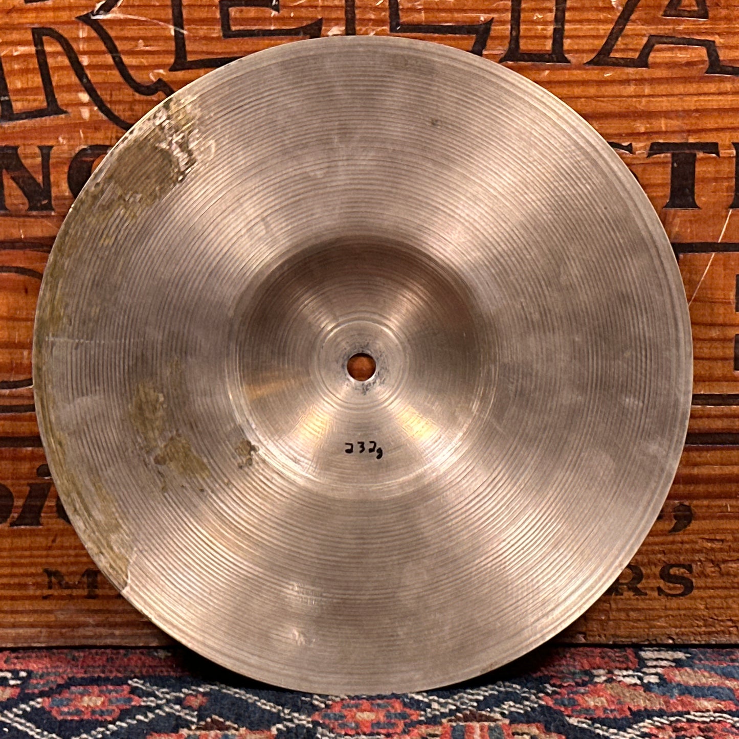 10" Zildjian A 1940s 1st / 2nd / Pre-Trans Stamp Splash Cymbal 232g *Video Demo*