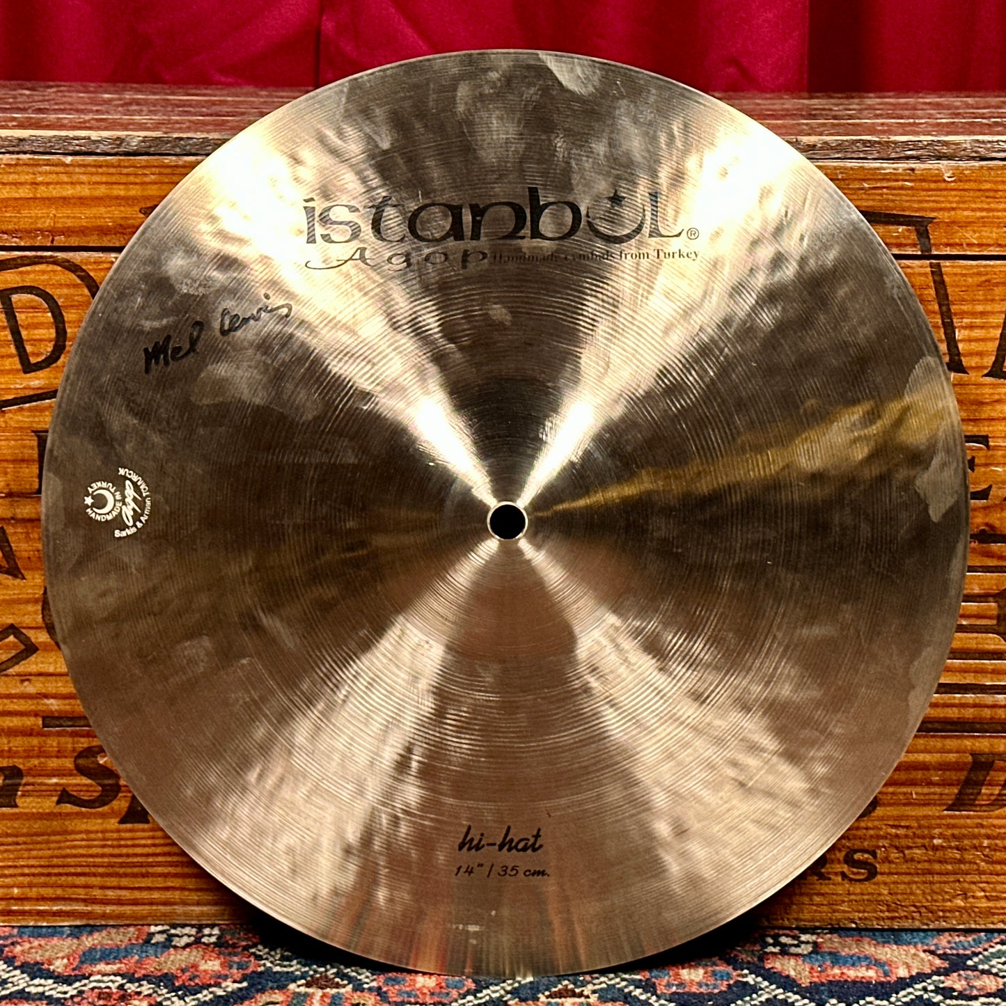 14" Istanbul Agop Signature Mel Lewis Hi-Hat Cymbal Pair 858g/1070g *Video Demo*