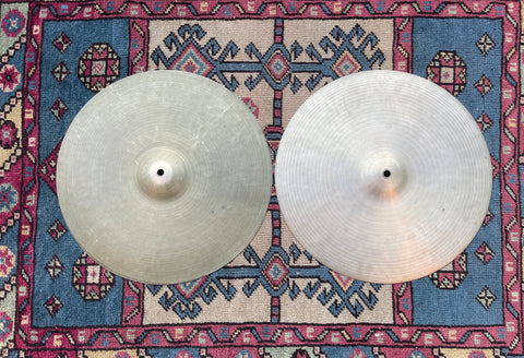 15" Istanbul K Zildjian 1960s Hi-Hat Cymbal Pair 980g/1000g *Video Demo*