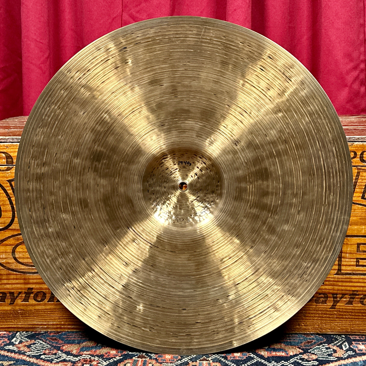 20" Istanbul Agop 30th Anniversary Ride Cymbal 1940g *Video*