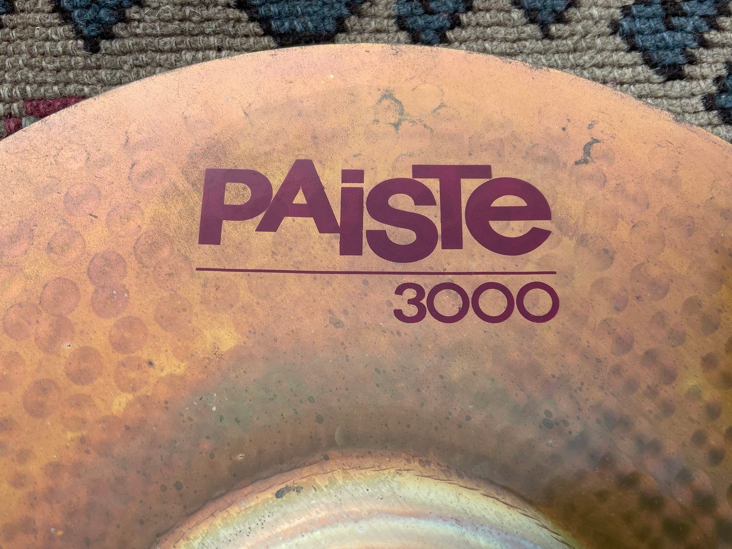 12" Paiste 1980s 3000 Rude Splash Cymbal 972g