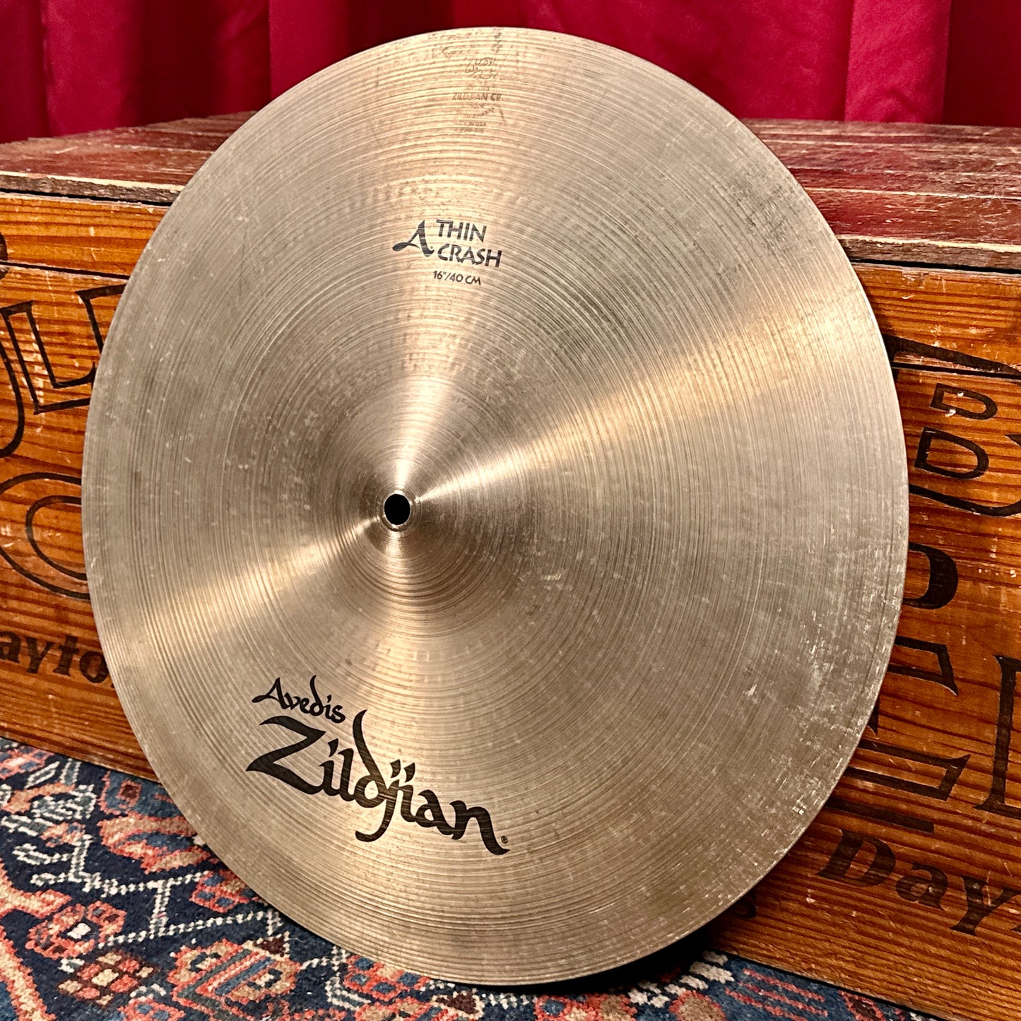 16" Zildjian A Thin Crash Cymbal 1068g *Video Demo*