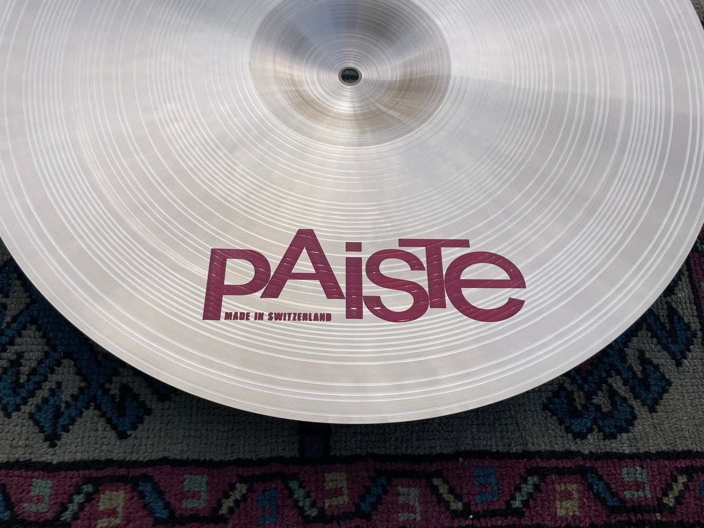 19" Paiste 2002 Thin Crash Cymbal 1510g *Video Demo*