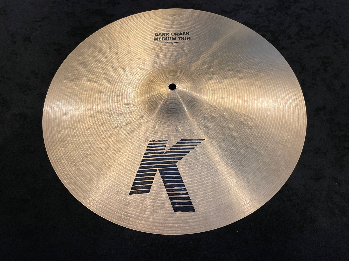 17" K Zildjian Dark Crash Medium Thin Cymbal 1366g