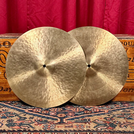 15" Istanbul Agop 30th Anniversary Hi-Hat Cymbal Pair 950g/1134g *Video Demo*