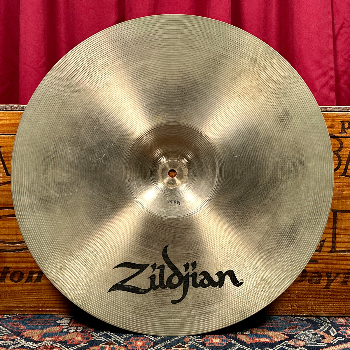 18" Zildjian A Medium Thin Suspended Ride Cymbal 1588g *Video*