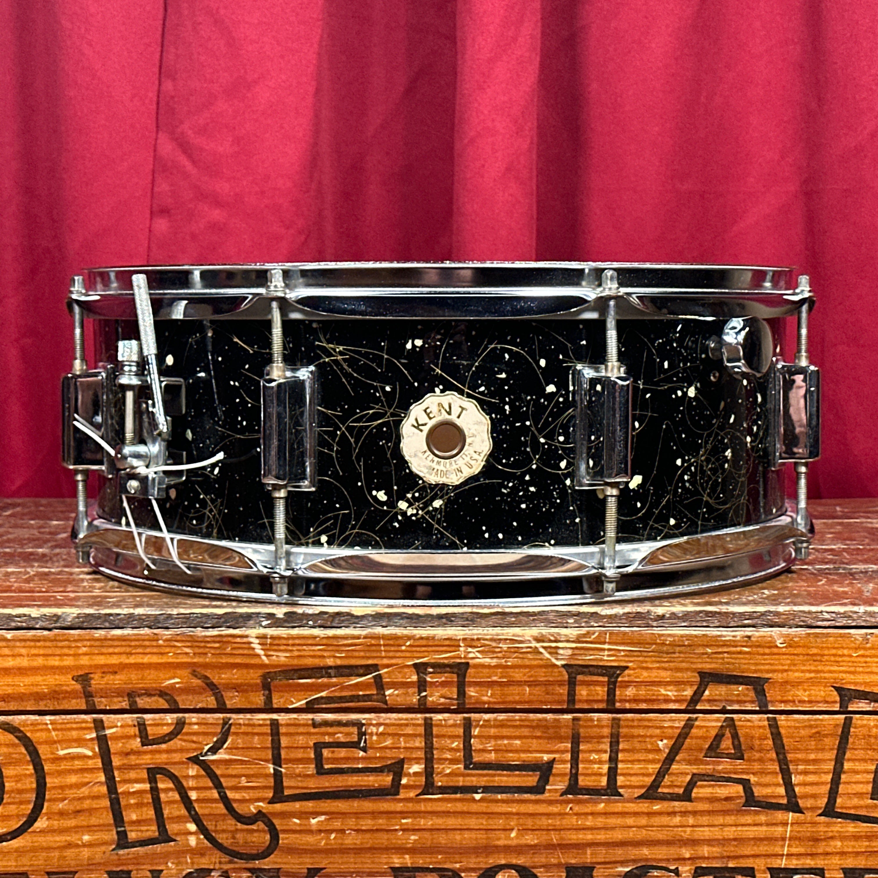 1960s Kent 5.5x14 No. 715 Snare Drum Capri Pearl – Drugan's Drums