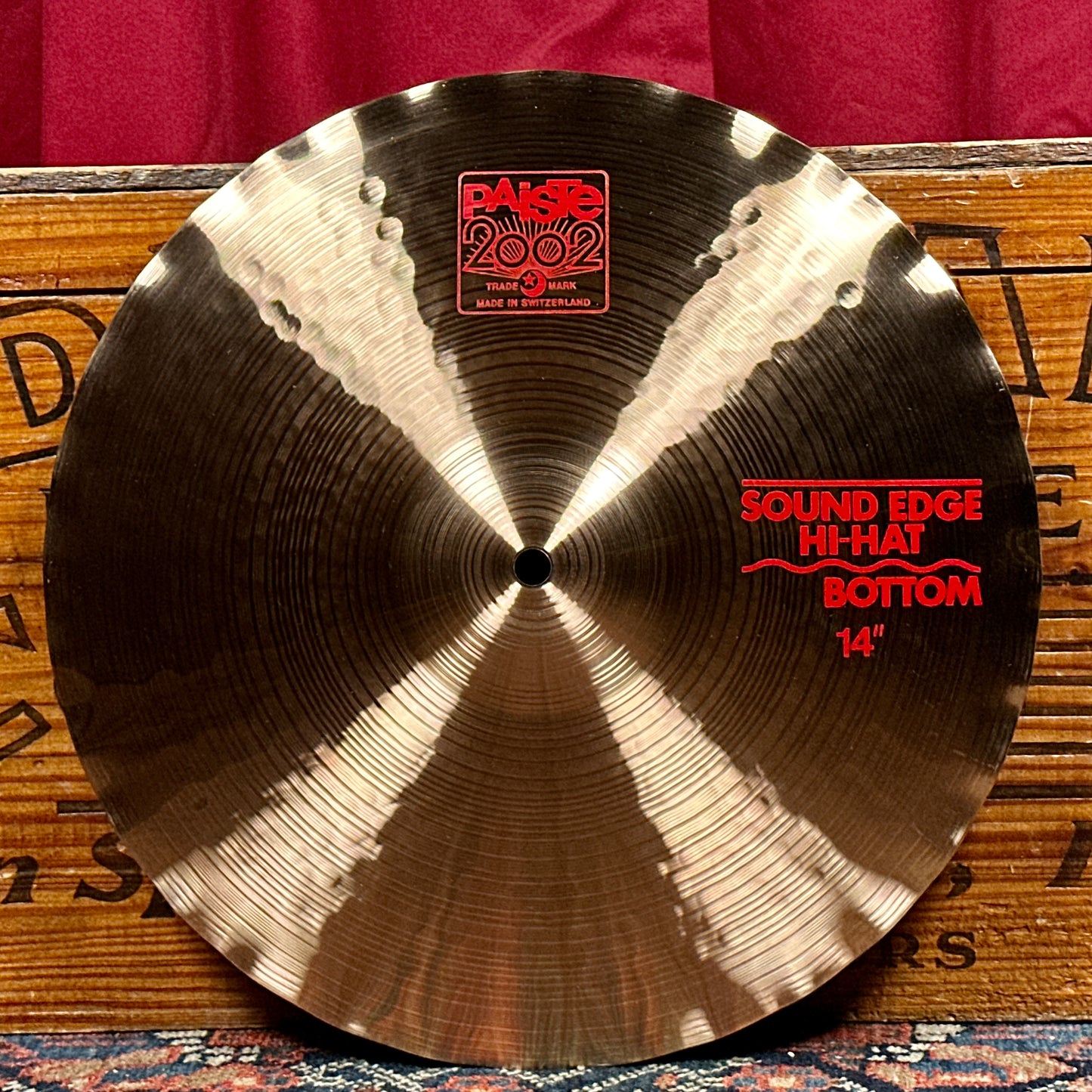 14" Paiste 2002 Sound Edge Hi-Hat Cymbal Pair 944g/1064g *Video*