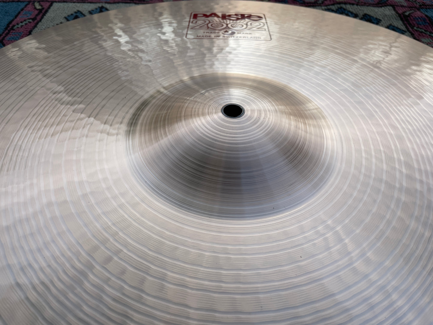 20" Paiste 2002 Thin Crash Cymbal 1790g *Video Demo*