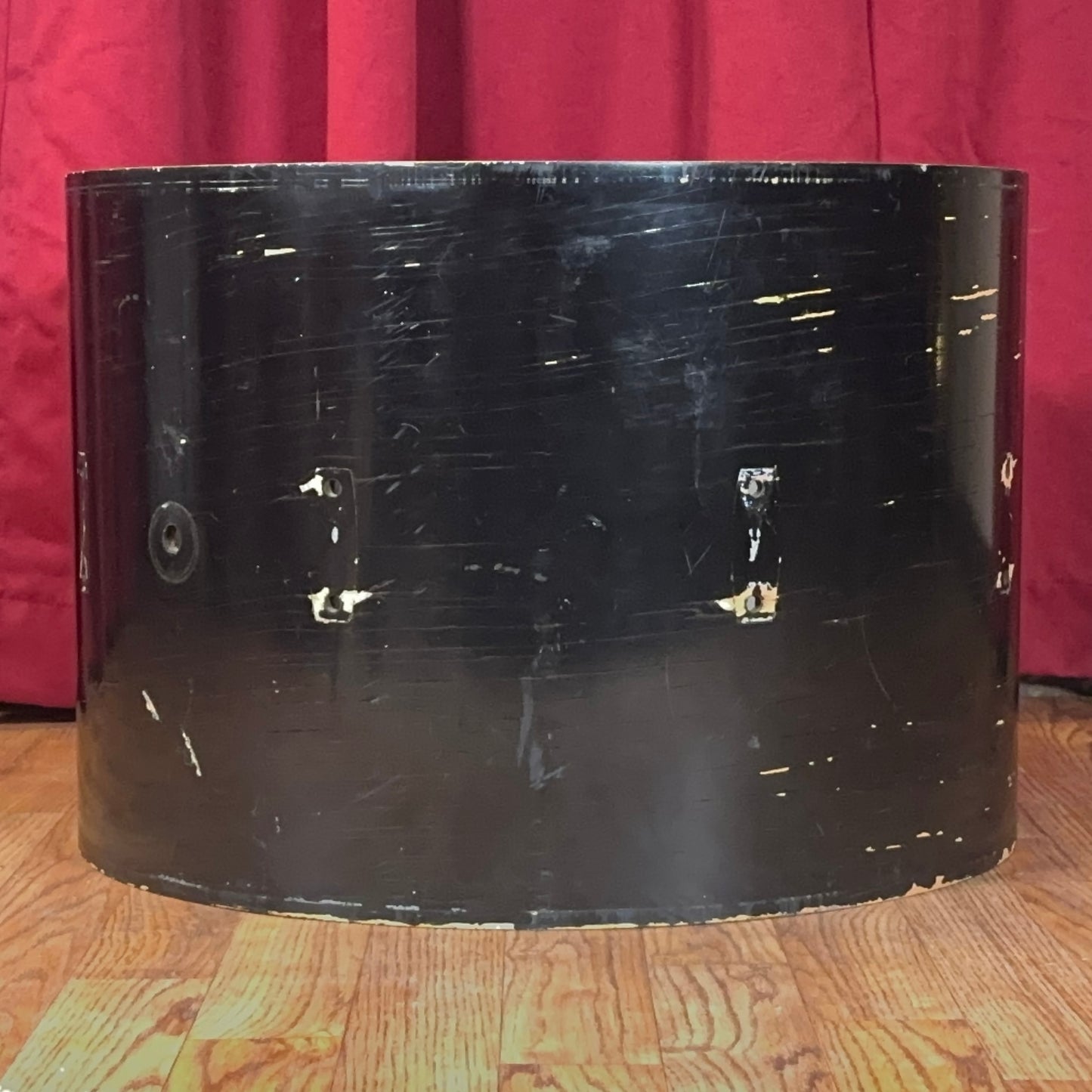 1960s Gretsch Round Badge  Renown / Semi Pro 14x20 Bass Drum Shell Black