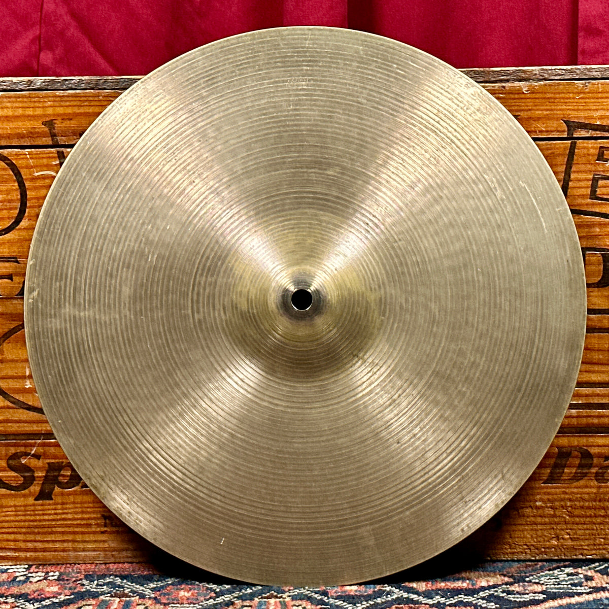 14" Zildjian A 1970s New Beat Hi-Hat Cymbal Pair 858g/1378g *Video*