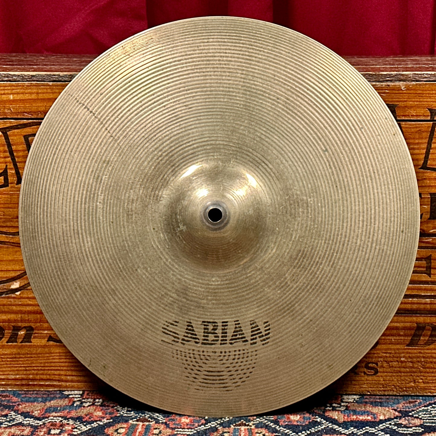 15" Sabian AA Medium Hi-Hat Cymbal Pair 1220g/1460g *Video*