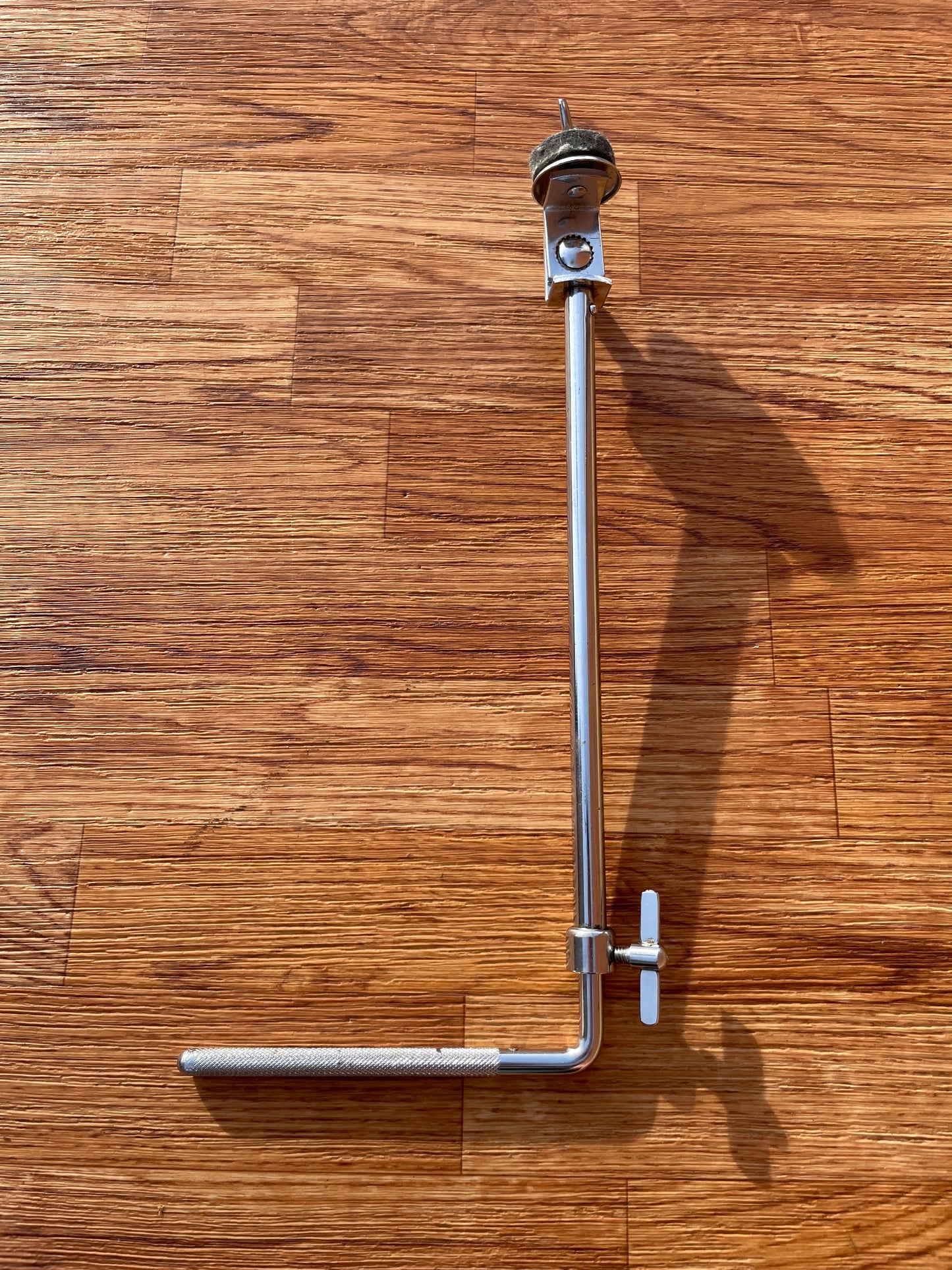1960s Gretsch No. 4805 Telescoping L-Arm Cymbal Holder Round Badge Era