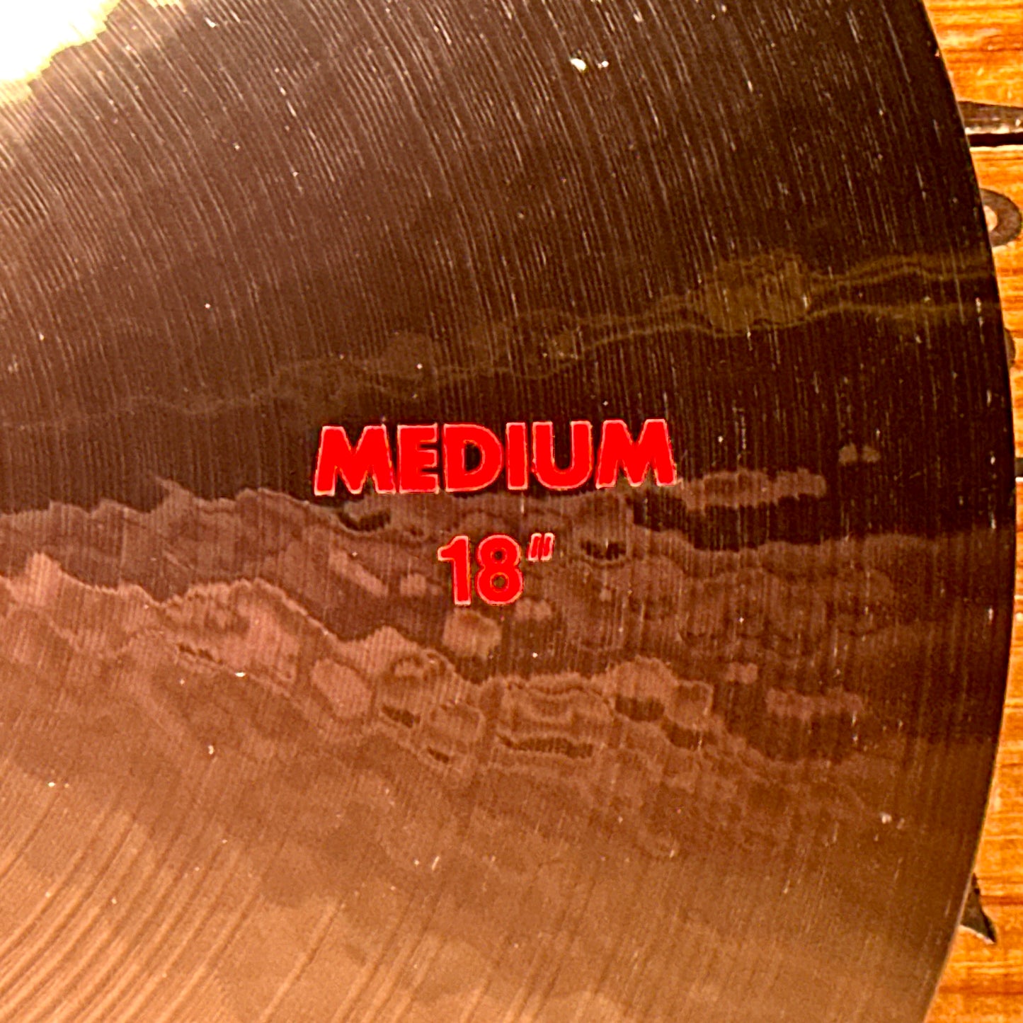 18" Paiste 2002 Medium Crash Cymbal 1562g *Video*