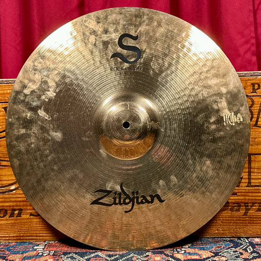 18" Zildjian S Rock Crash Cymbal 1602g S18RC *Video*