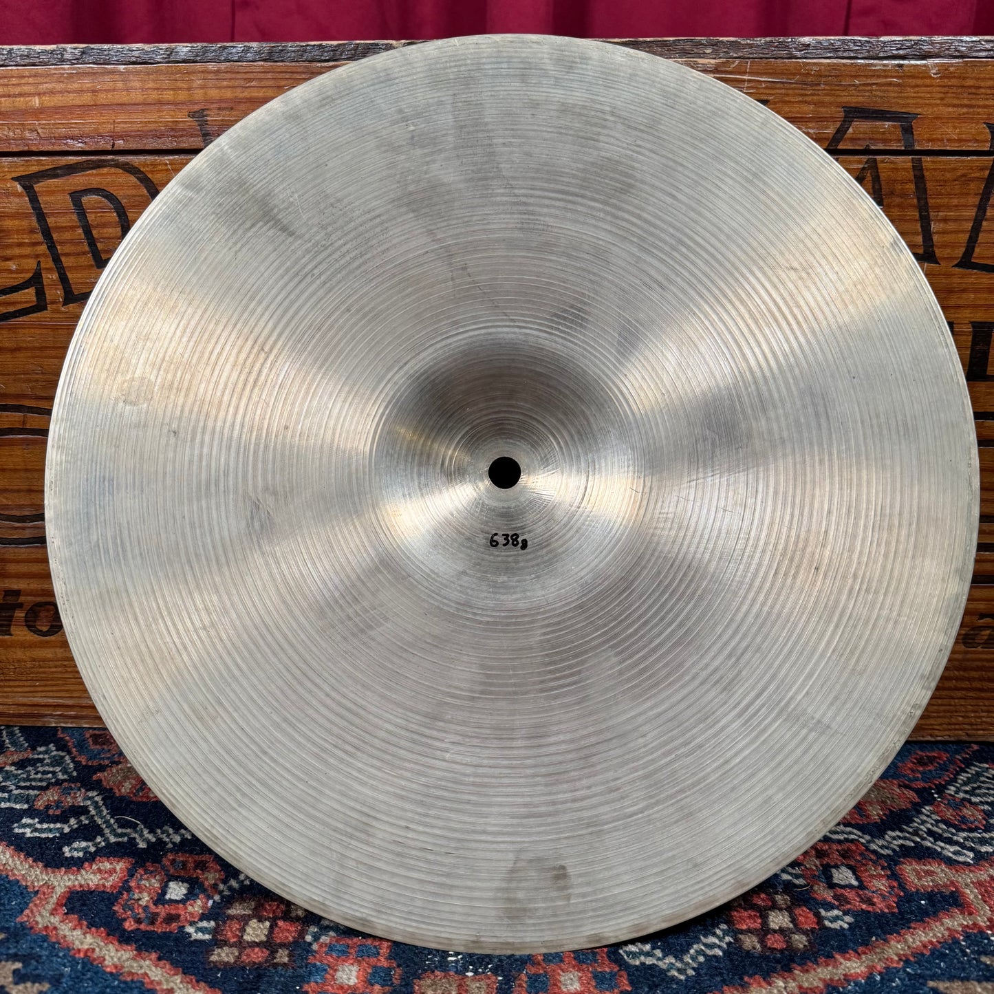 Rare 14" Zilco Flange Hi-Hat Cymbal Pair 638g/744g Azco Canada *Video Demo*