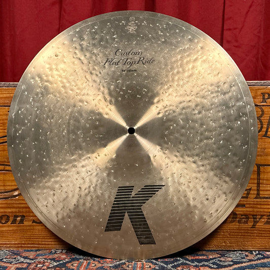 18" Zildjian K Custom Flat Top Ride Cymbal 1718g