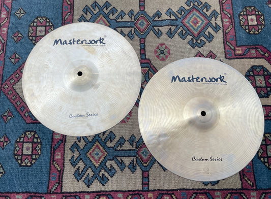 13" Masterwork Custom Series Hi-Hat Cymbal Pair 774g/918g *Video Demo*
